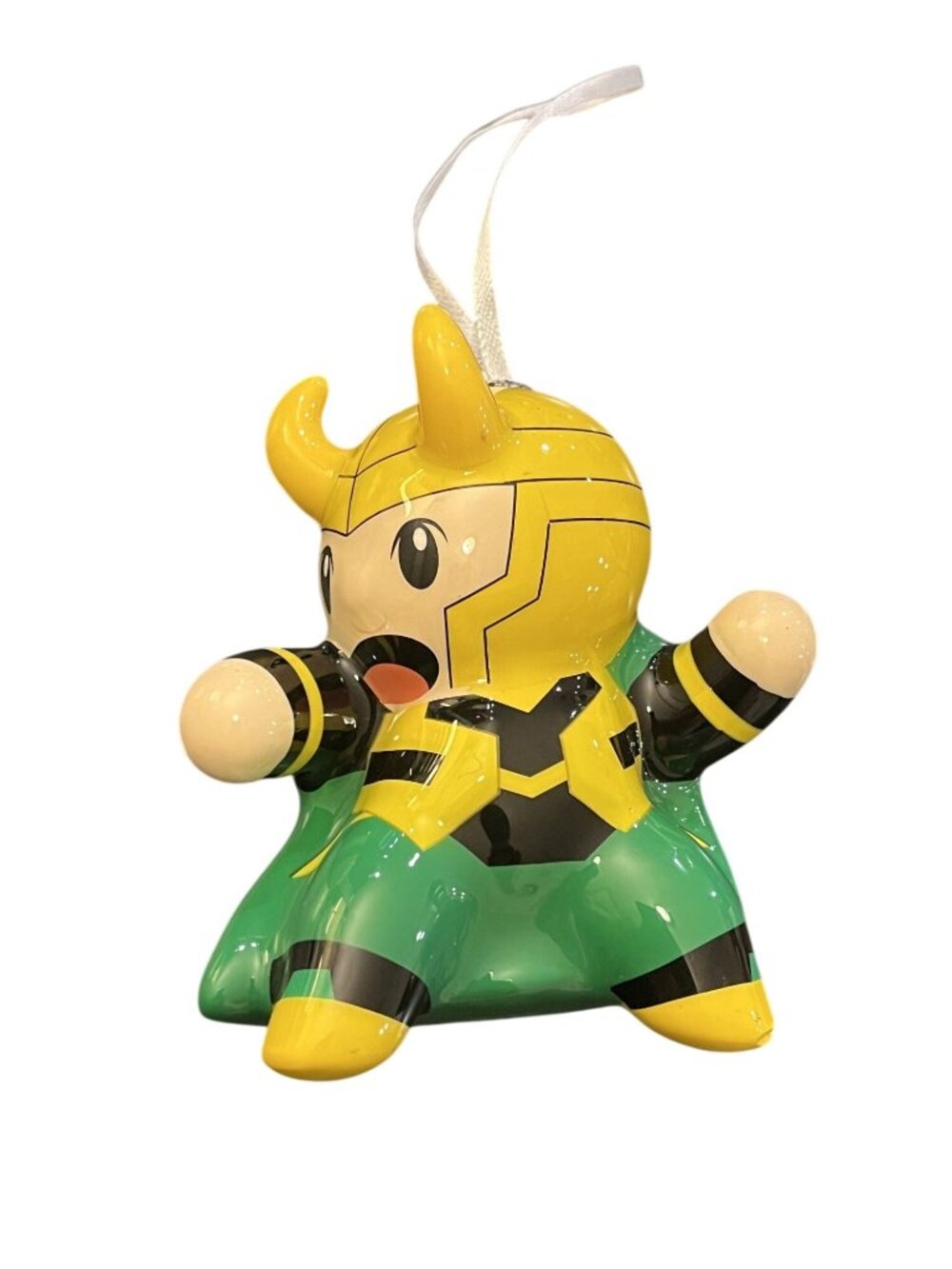 Hallmark Marvel LOKI Decoupage Christmas Ornament 4"
